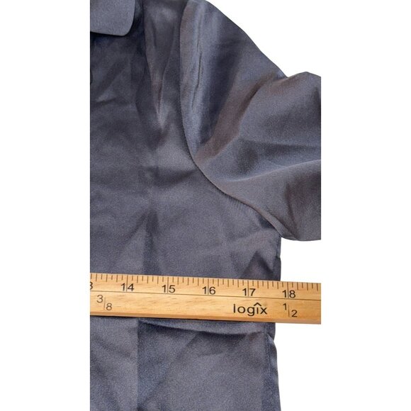 WAYF Womens Slate Button-Up Blouse Size S 100% Polyester - Picture 6 of 13